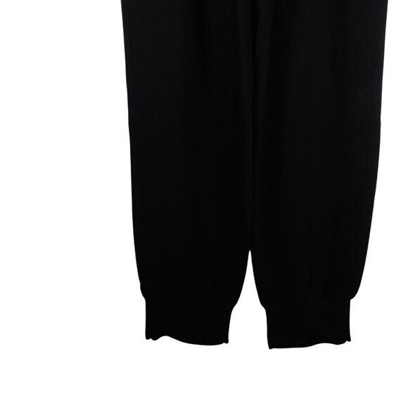 New Quince Women’s Black Mongolian Cashmere Sweatpants Joggers Medium 3751 - Picture 6 of 11
